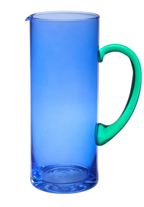 Lateral Objects Blue Pitcher PURCHASED