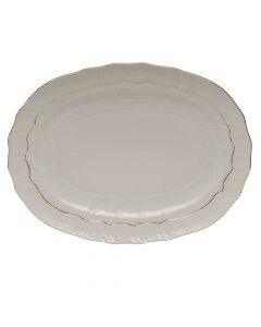 Herend Golden Edge 17 Inch Platter Needs 2