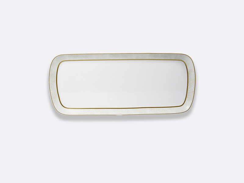 BernardaudSAUVAGE OR Cake platter rectangular 16&quot; Needs 2