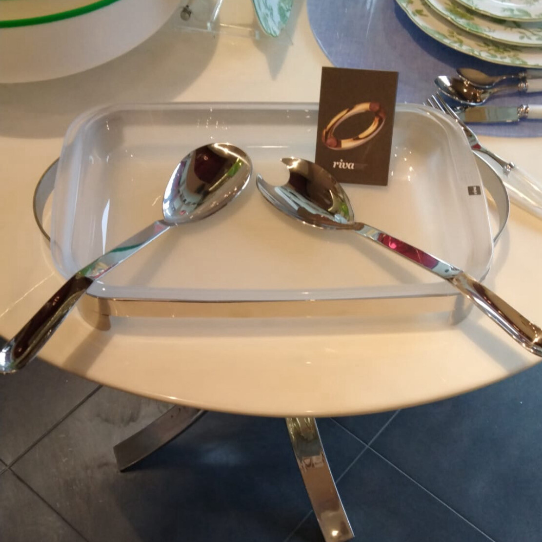 Medium Oven To Tableware Frosted Glass With Servers Stainless