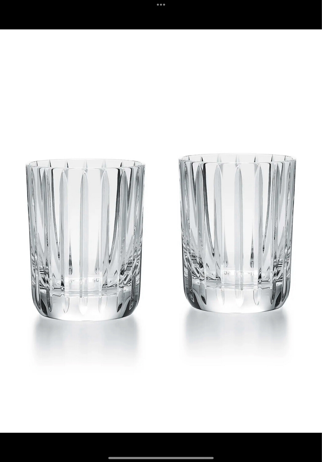 Baccarat Crystal Harmonie Shot Glasses Set Of 6