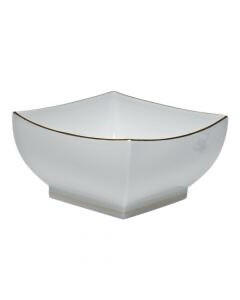 Herend Golden Edge Large Square Bowl Purchased