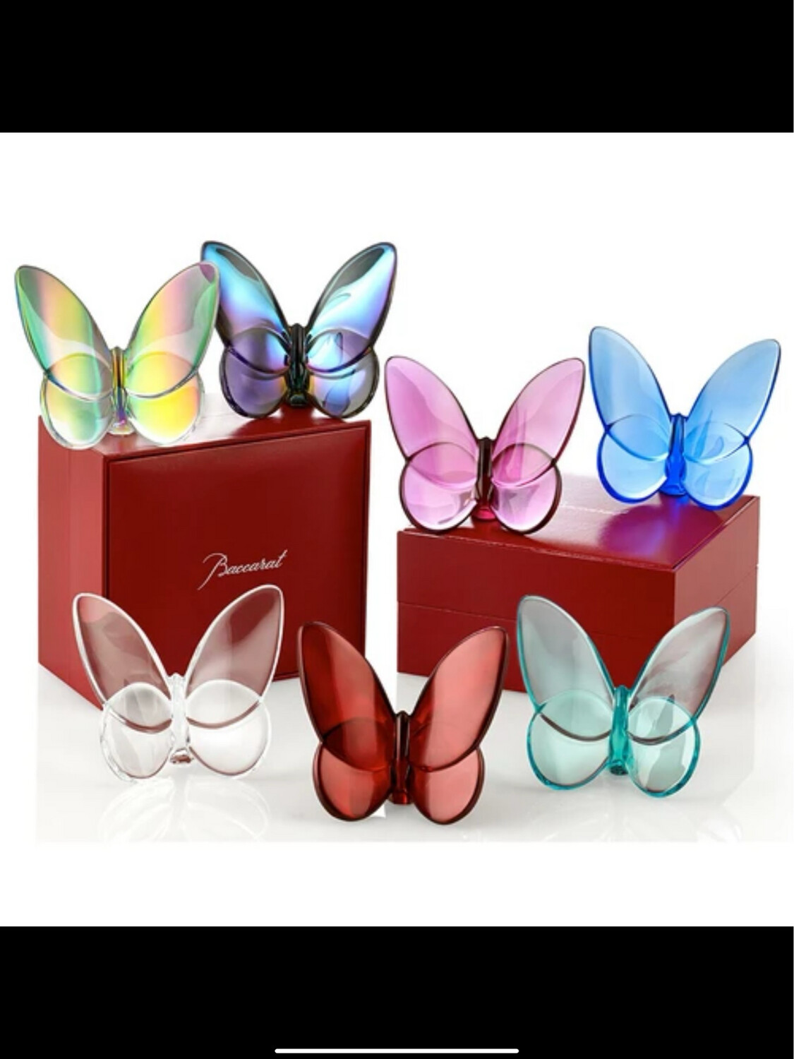 Baccarat Crystal Purple Butterfly Purchased