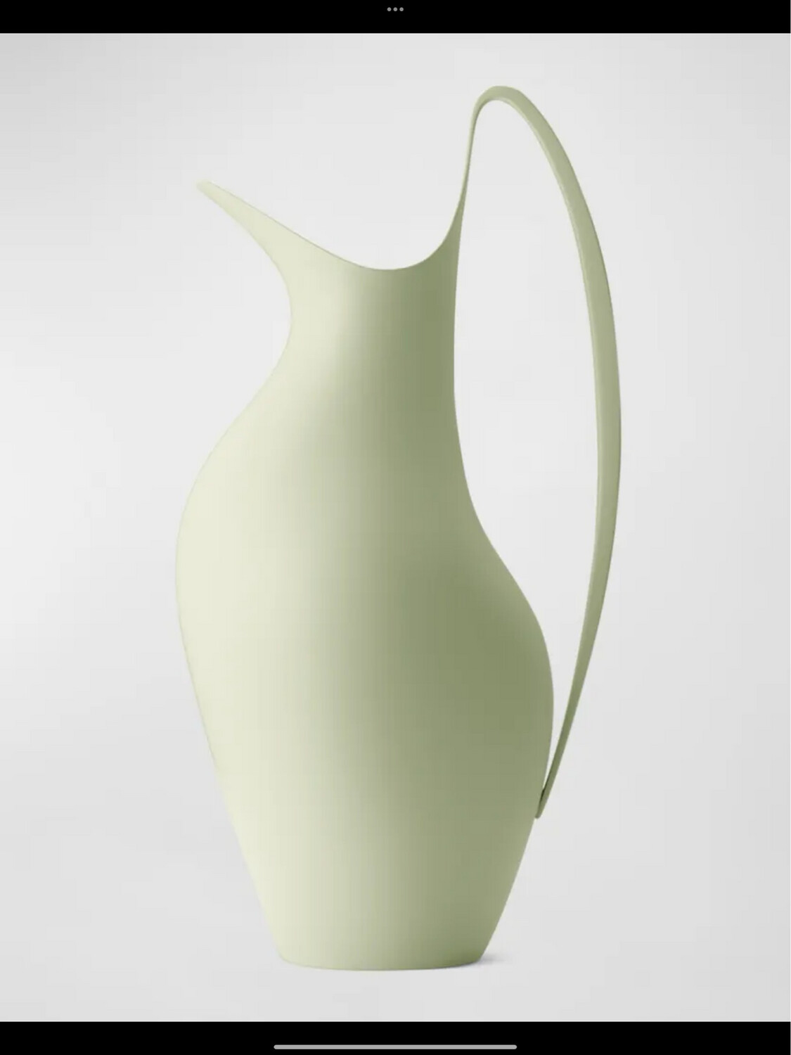 Georg Jensen Henning Koppel Light Green Stainless Steel Pitcher, 40.5oz 2 Purchased