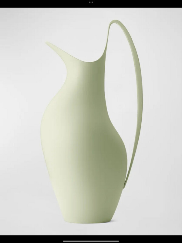 Georg Jensen Henning Koppel Light Green Stainless Steel Pitcher, 40.5oz 2 Purchased
