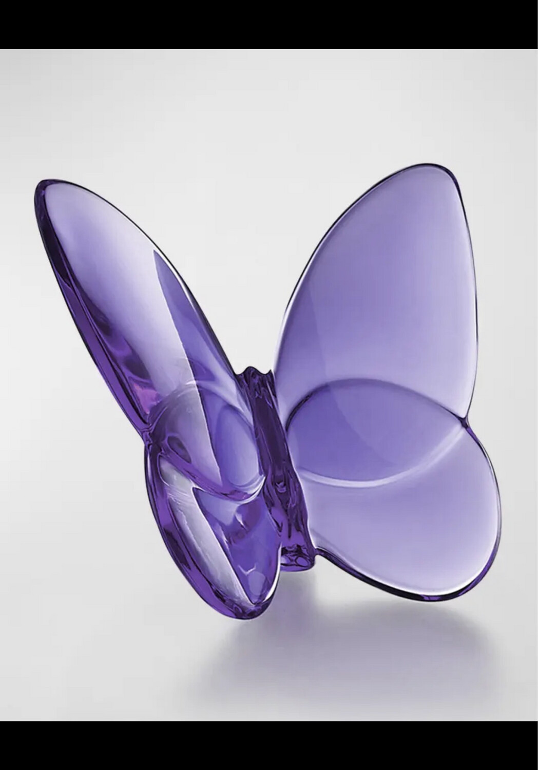 Baccarat Butterfly Purple PURCHASED