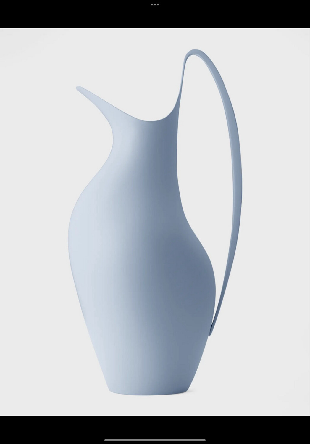 Georg Jensen Hk Light Blue Pitcher 1 Purchased Needs 1