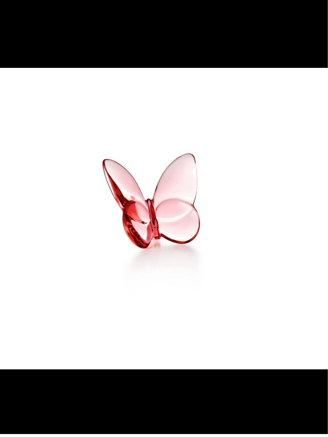 Baccarat Lucky Butterfly, Pink