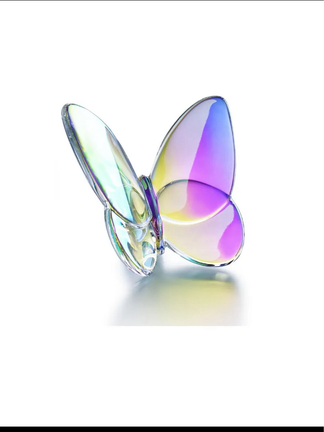 Baccarat Lucky Butterfly, Iridescent PURCHASED