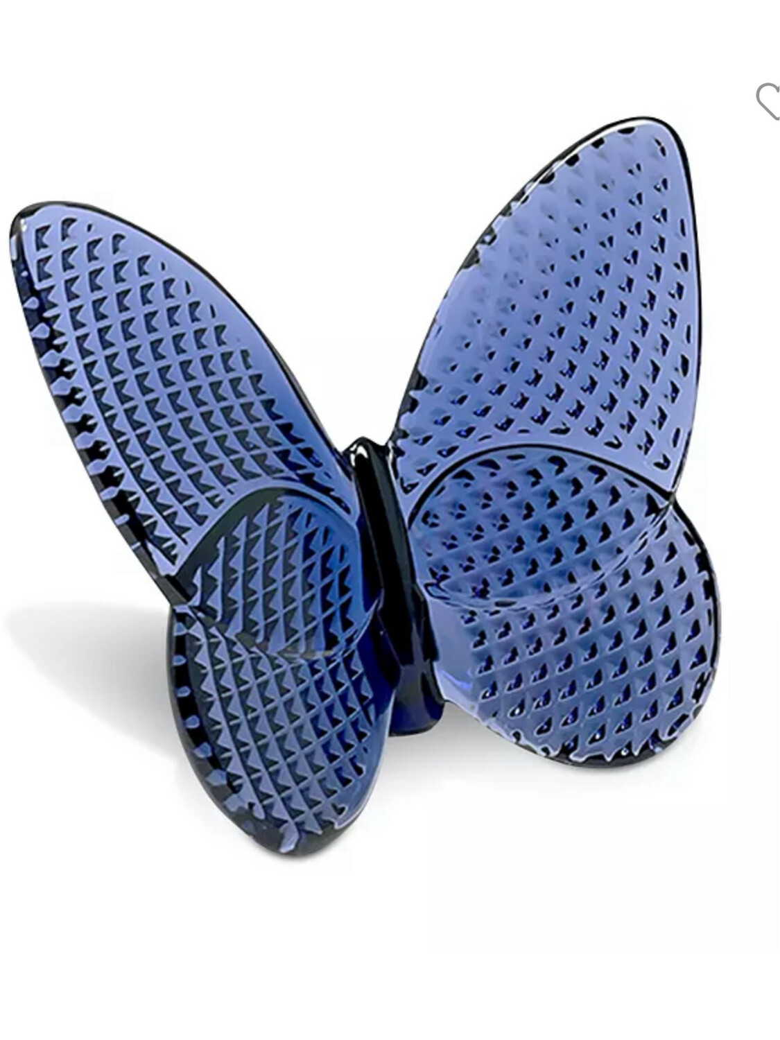 Baccarat Lucky Butterfly, Midnight Blue Iridescent Purchased