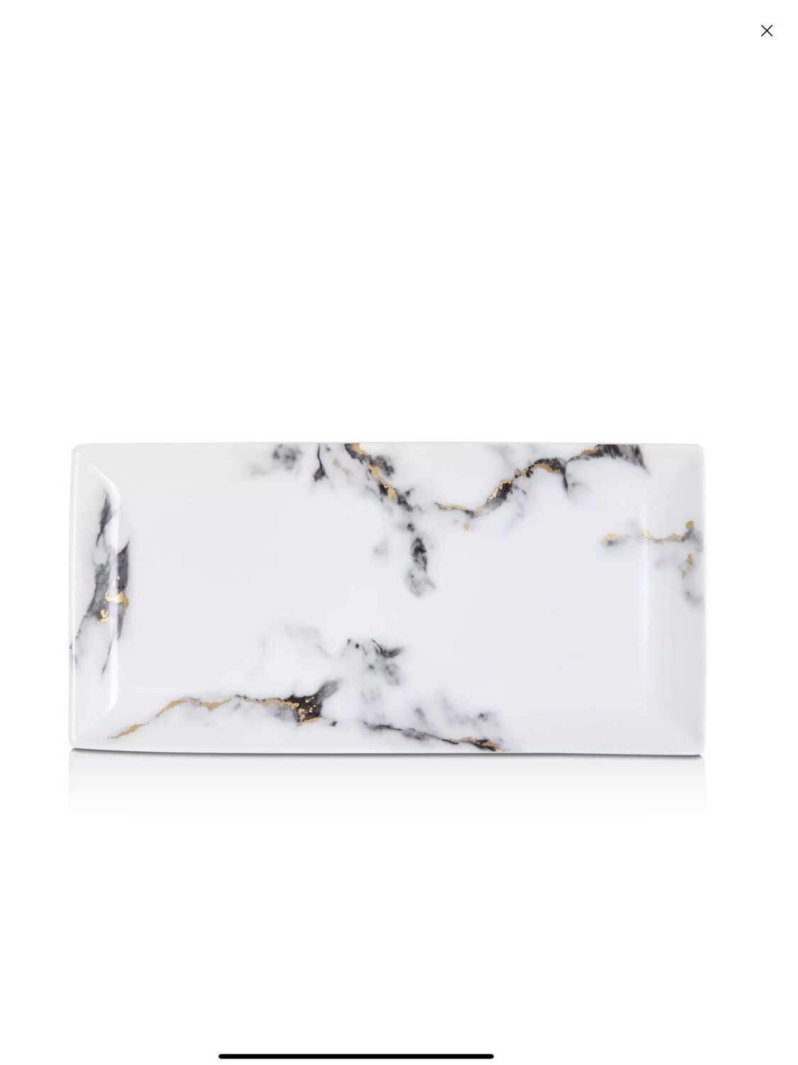Marble Venice Fog Sandwich/Cake Tray