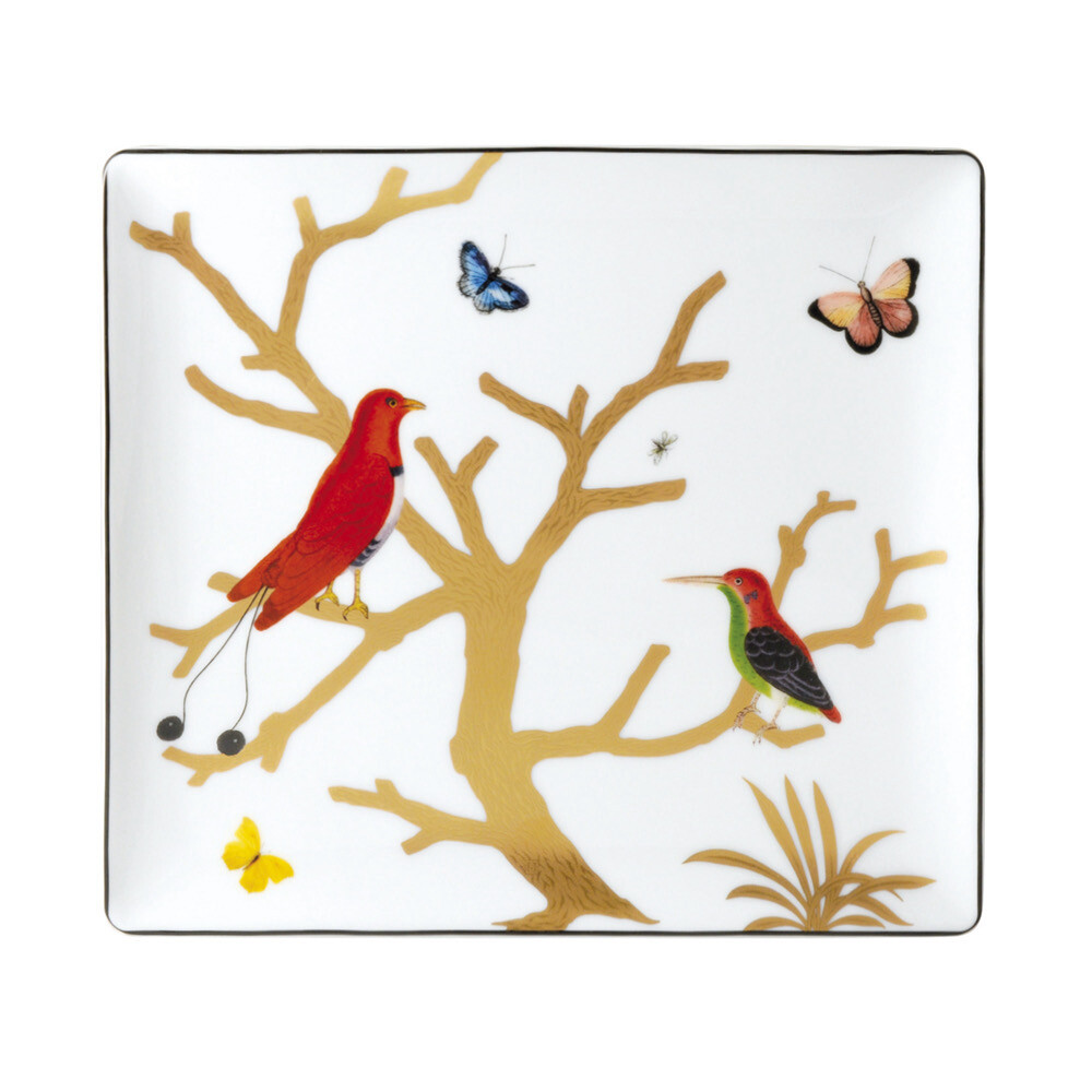 Bernardaud Aux Oiseaux Rectangular Tray