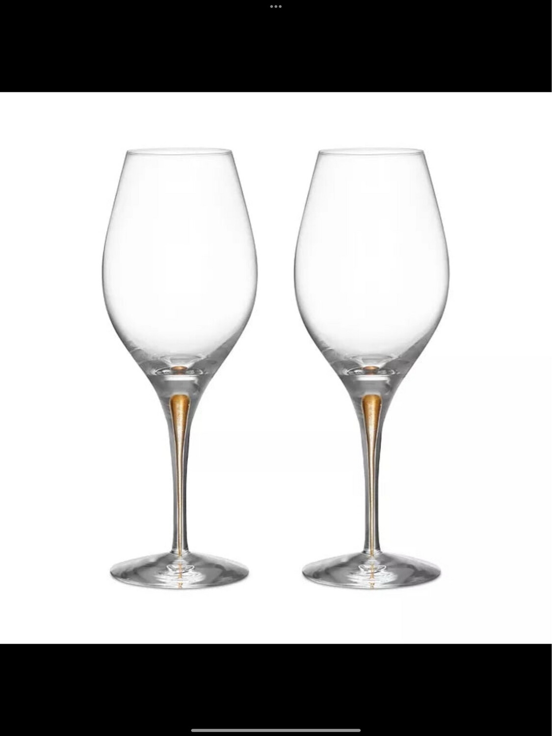 Orrefors Intermezzo Gold White Wine Needs 14