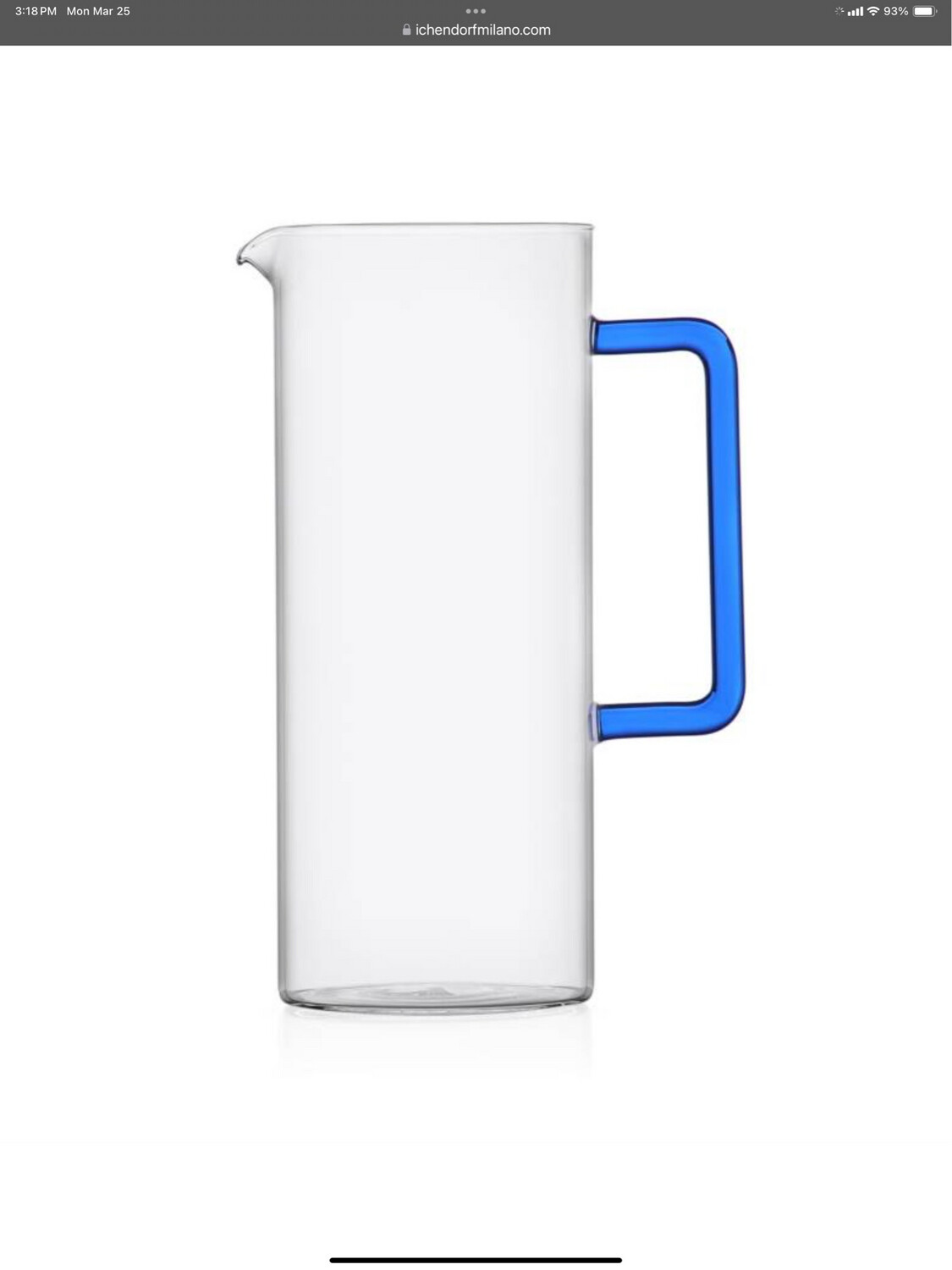 Ichendorf Blue Pitcher