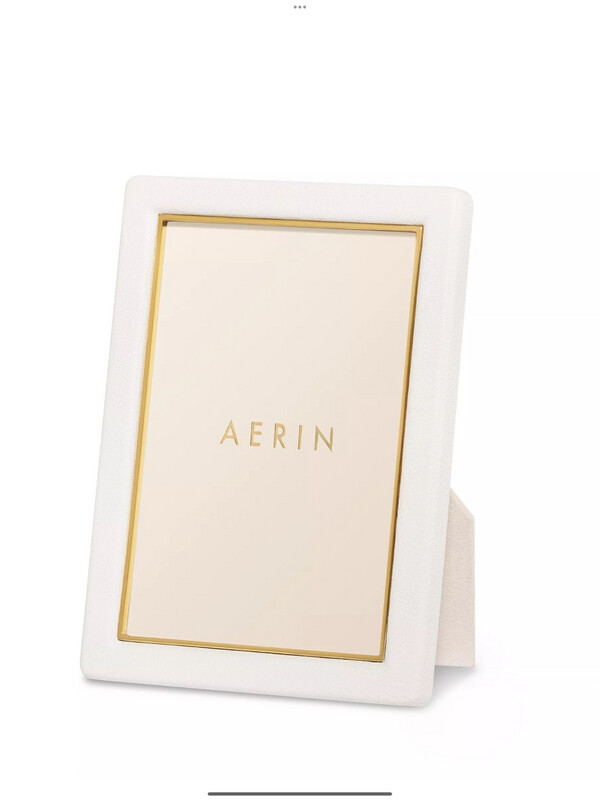 Aerin Lauder Piero White Frame 5x7