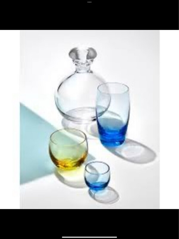 Moser Culbuto Shot Glasses Set Of 6 PURCHASED