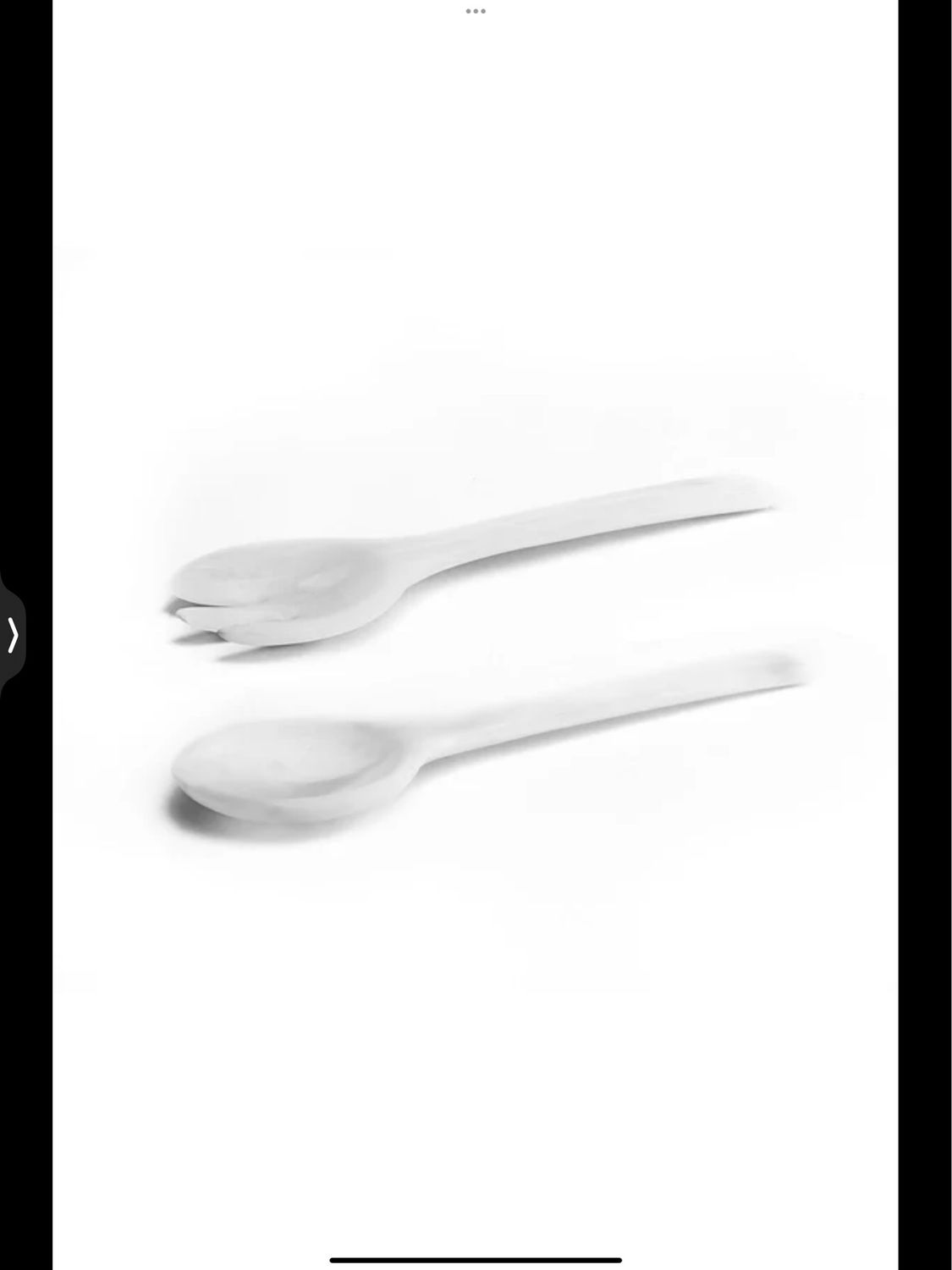 Modern Wick Salad Server