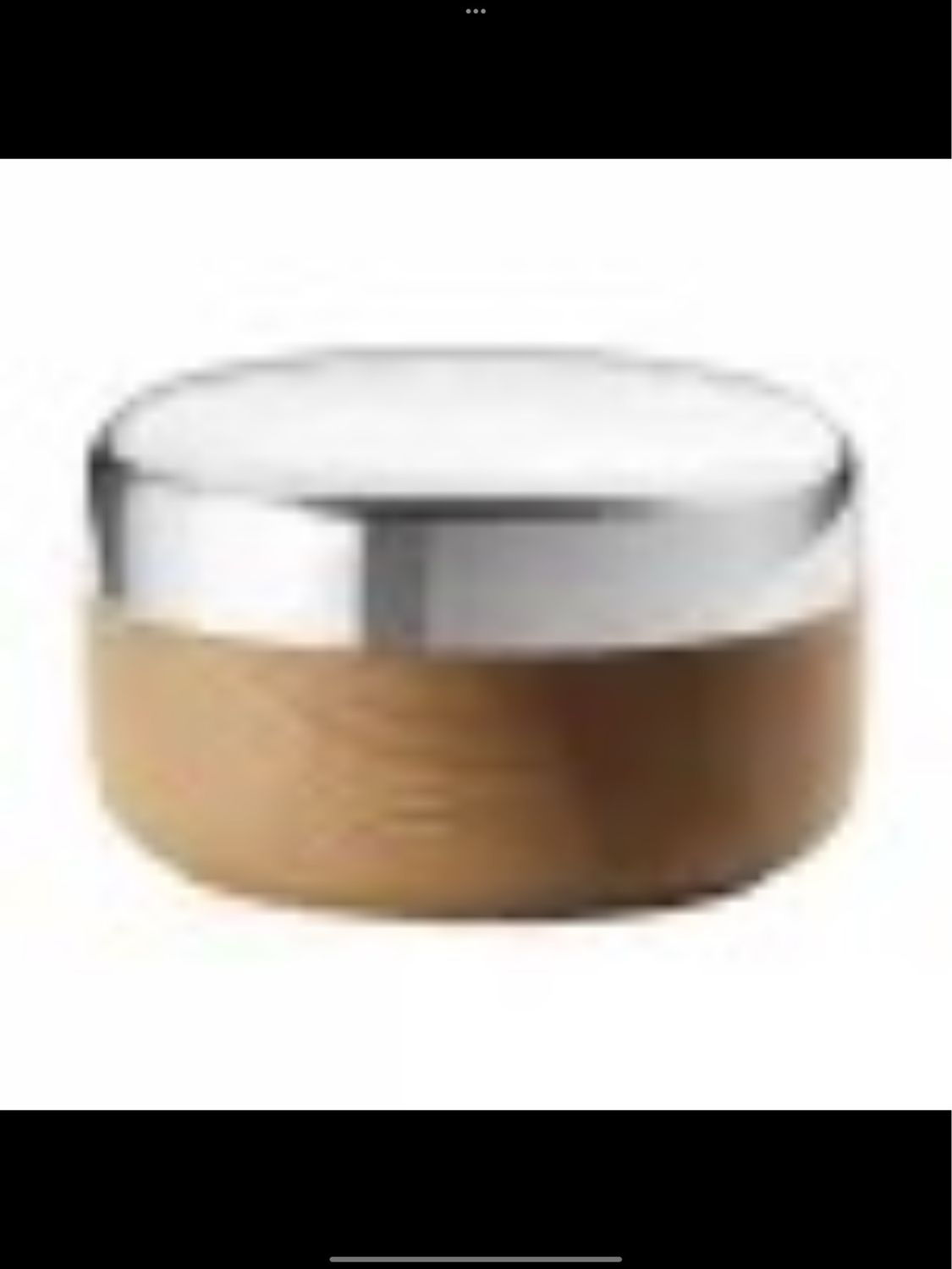 Georg Jensen Wood Salt Cellar PURCHASED