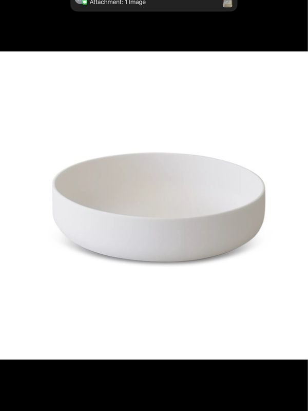 Tina Frey Large Modern Bowl White