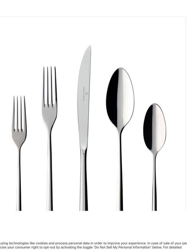 Piedmont Flatware (Villeroy And Boch) 40 Piece