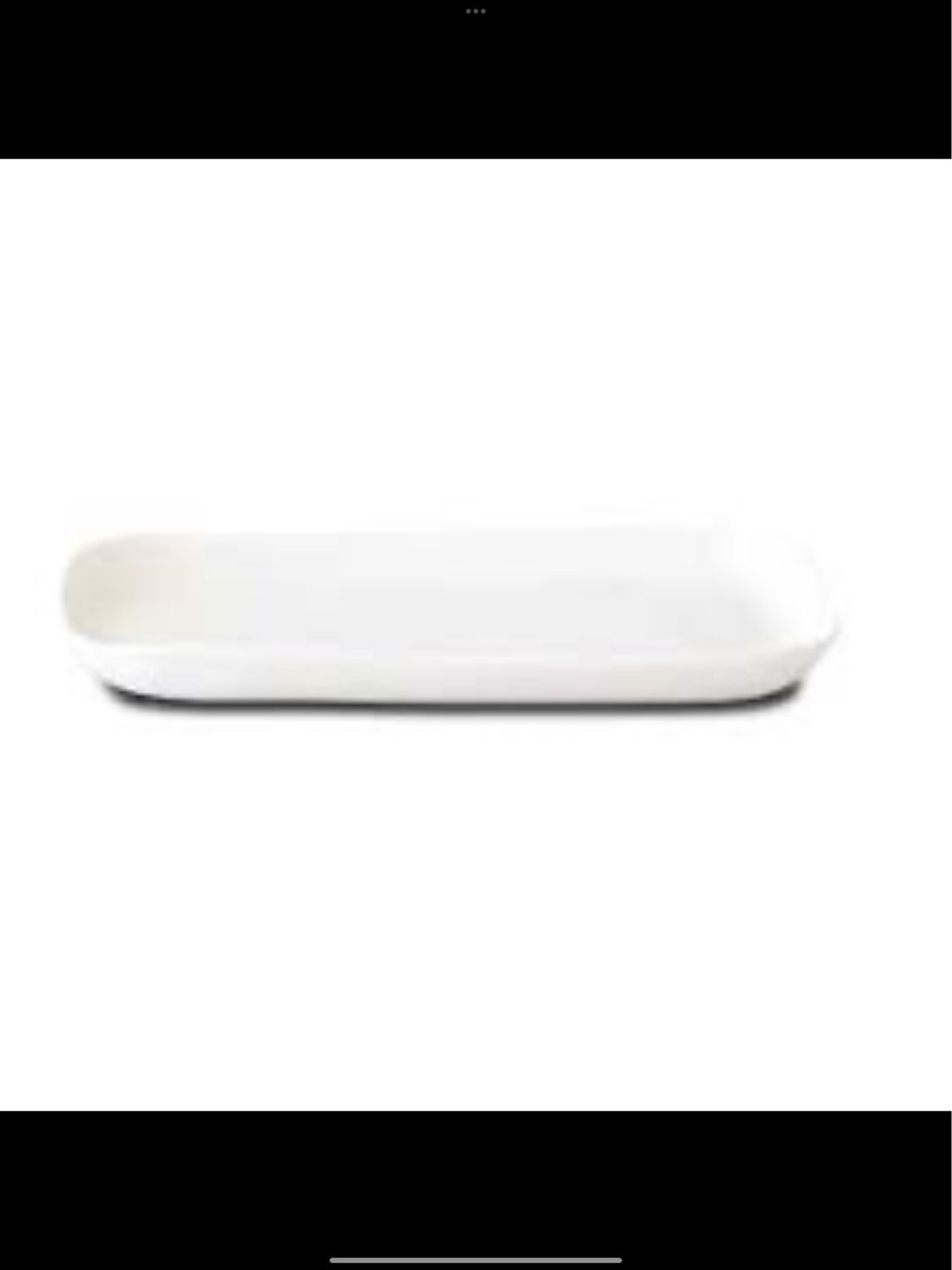 Tina Frey D05 White  Platter