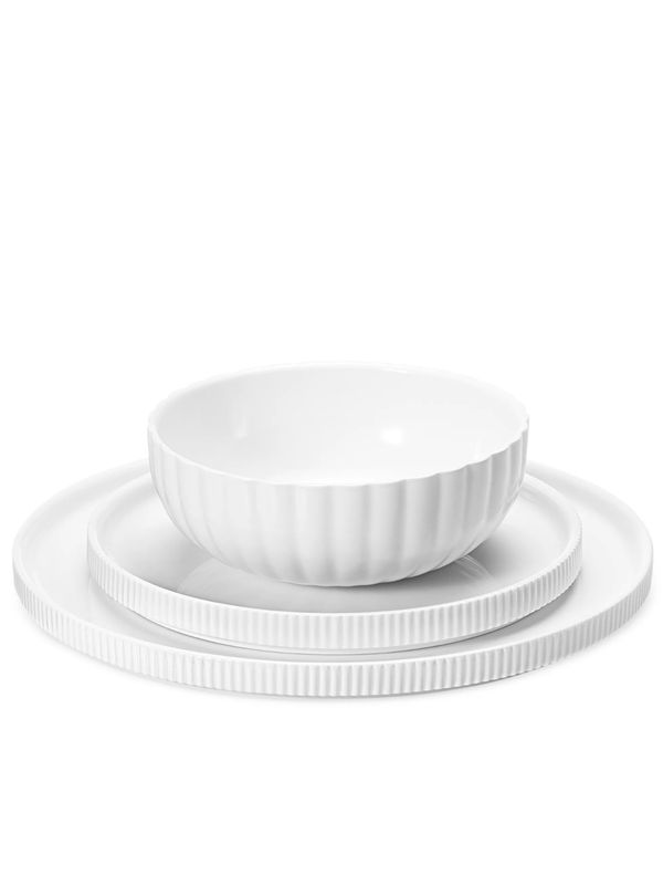 Georg Jensen Bernadotte Dishes Set of 12 Place Settings