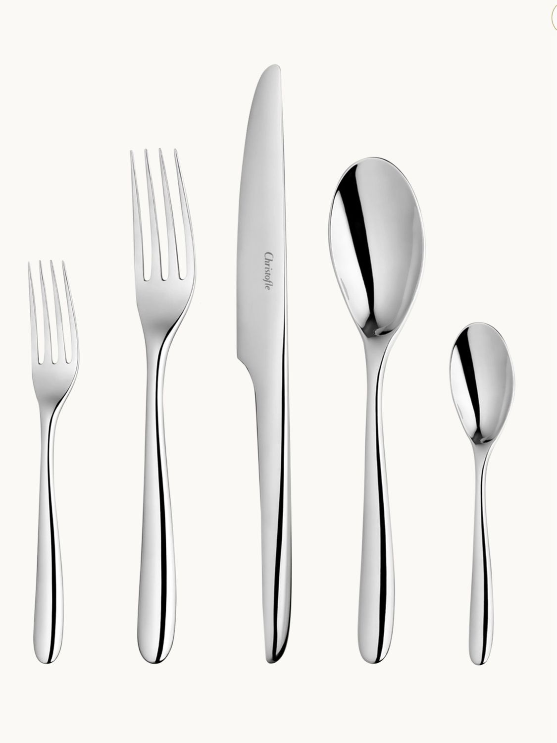 Christofle Lame Stainless Flatware