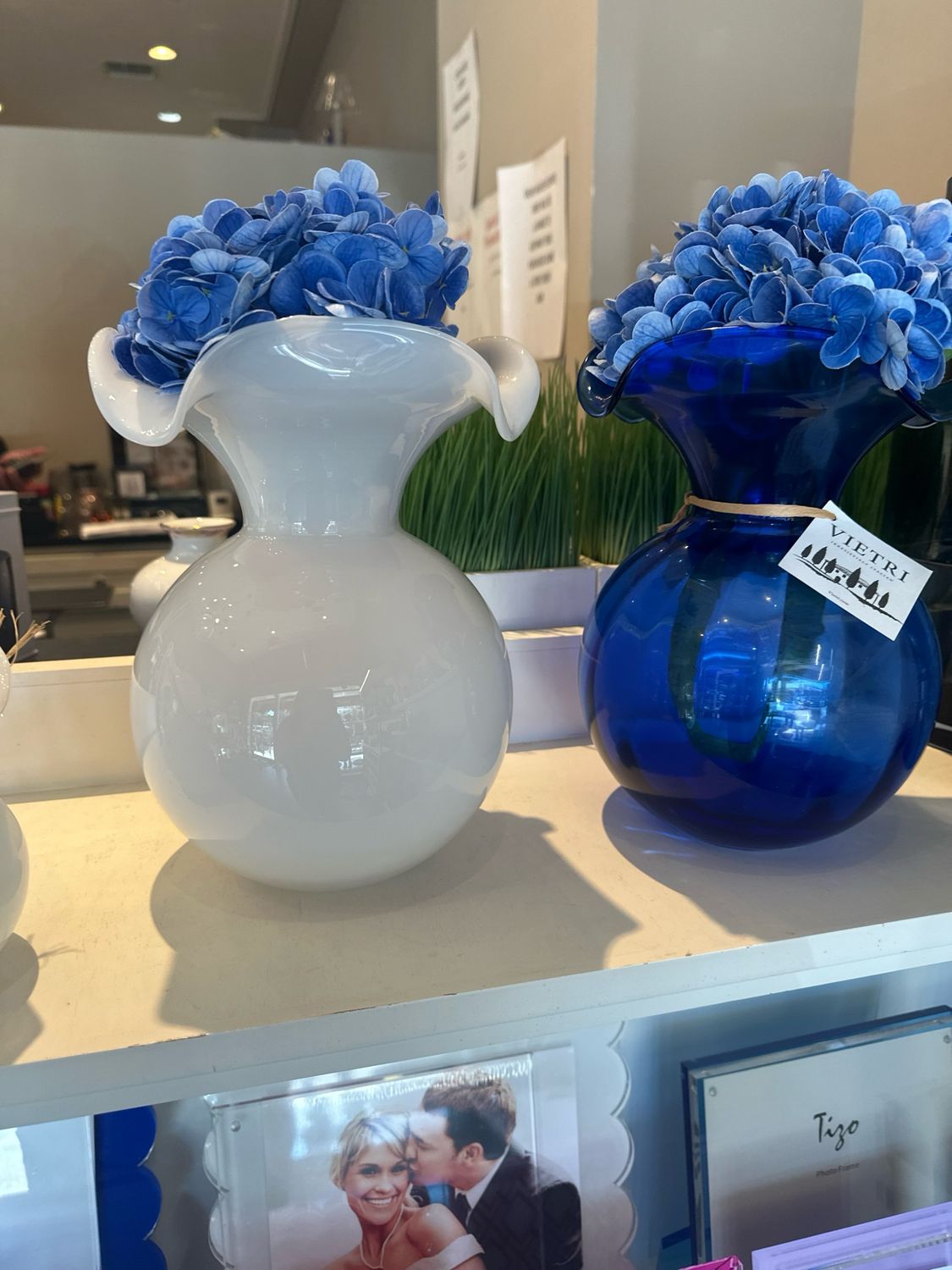 Vietri White Vase