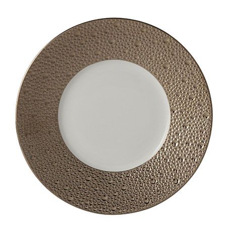 Bernardaud Ecume Platinum Salad Plates Needs 12
