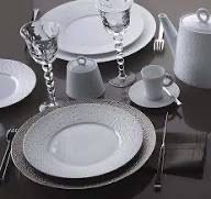 Bernardaud Ecume White, Dinner, Salad, New Rim Soup