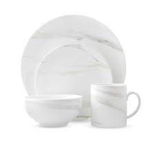 Westwood Vera Veneto Dinnerware, Dinner, Salad, And Cereal Bowl Needs 12