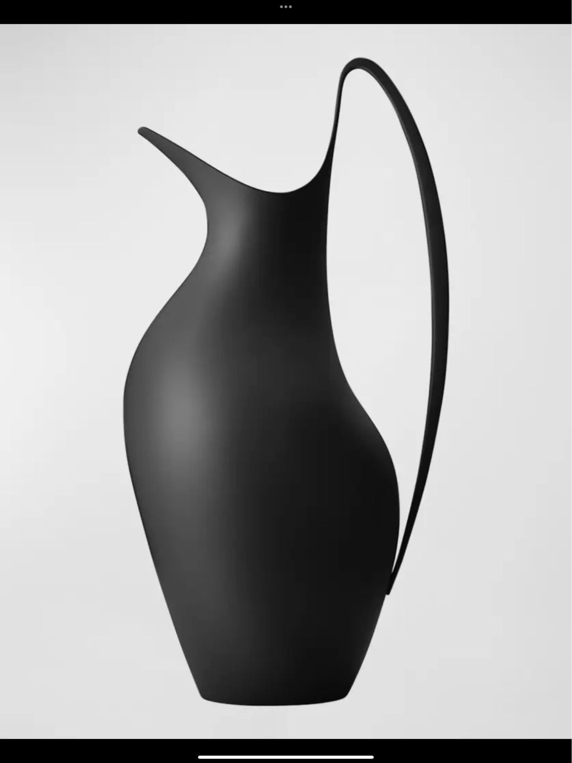 Georg Jensen Hk Black Pitcher