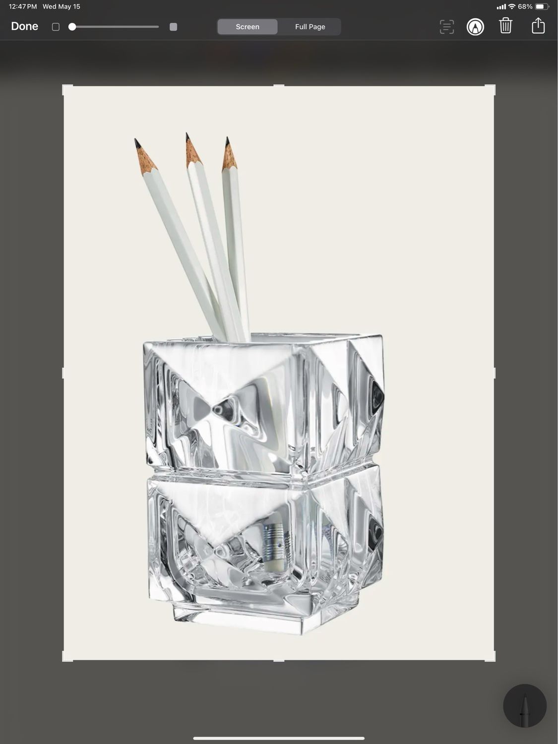 Baccarat Crystal Louxor Vase