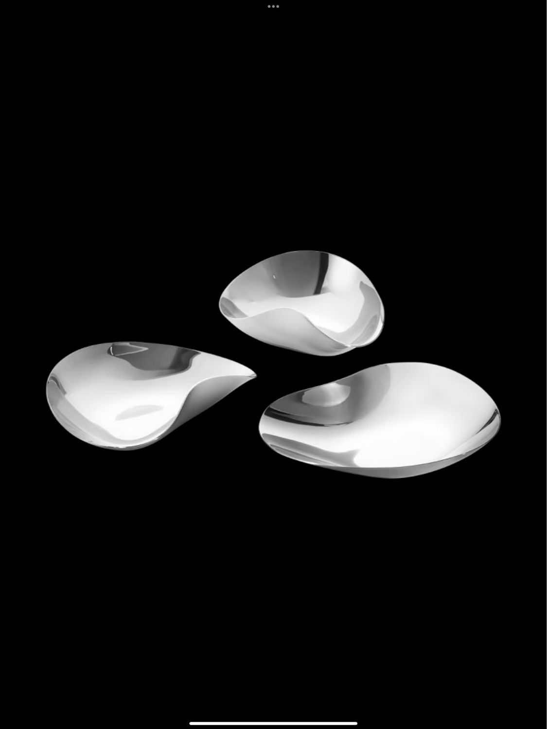 Georg Jensen Set Of 3 Indulgence Bowls Purchased