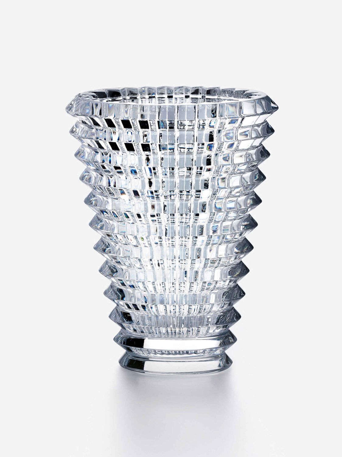Baccarat Crystal Oval Eye Vase PURCHASED