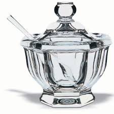 Baccarat Crystal Jam Jar