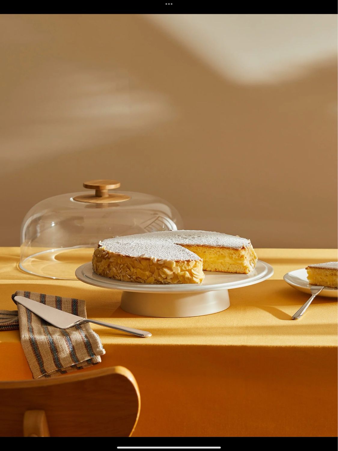 Alessi Cake Stand With Cover PURCHASED