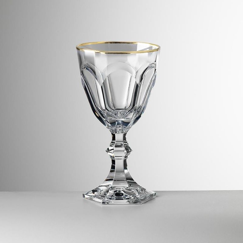 Mario Gold Thread Dolce Vita Water Goblets Need 12