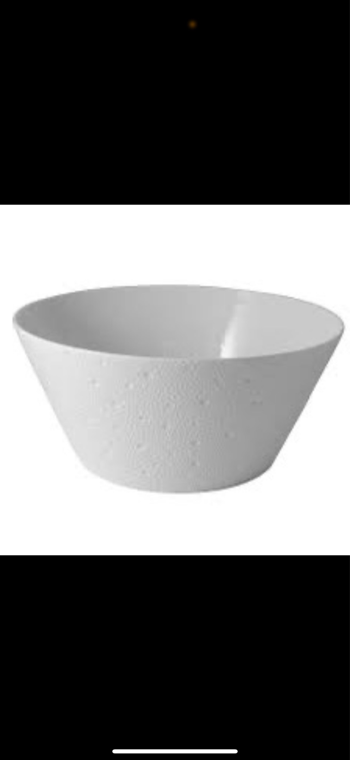 Bernardaud Ecume Salad Bowl