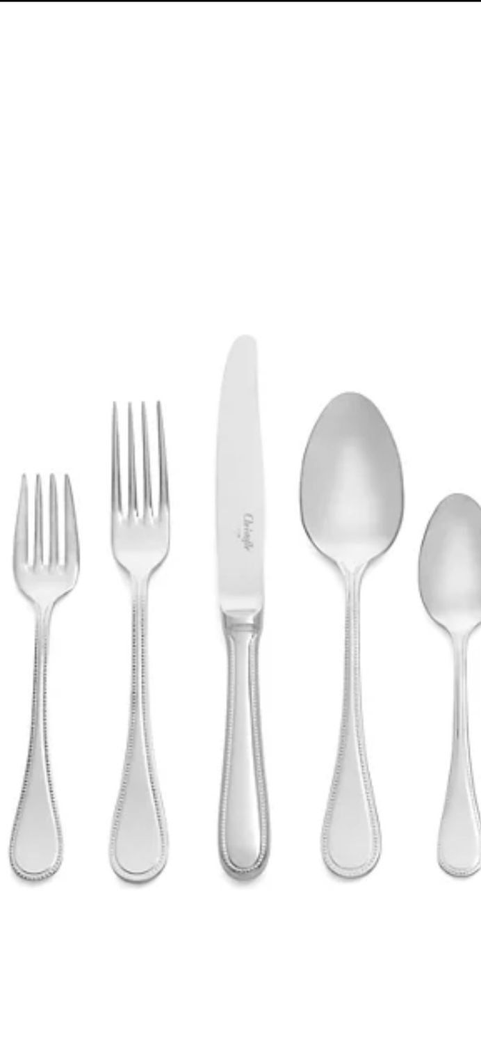 Christofle Perles 2 Flatware Purchased