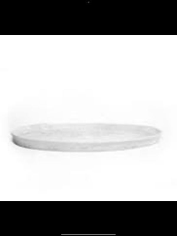 Modern Wick White Fish Platter