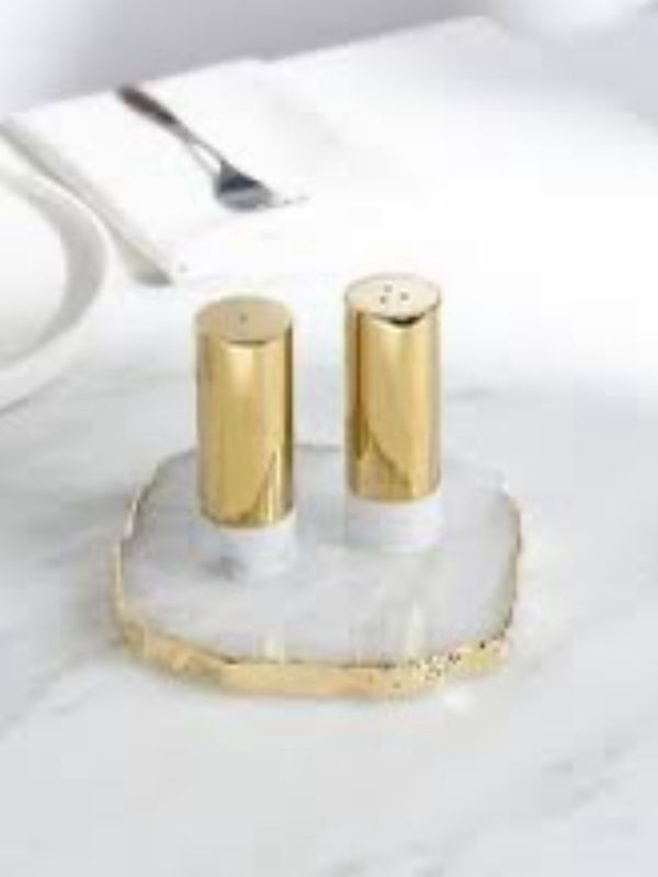Anna New York Gold Salt And Pepper Shakers Purchased