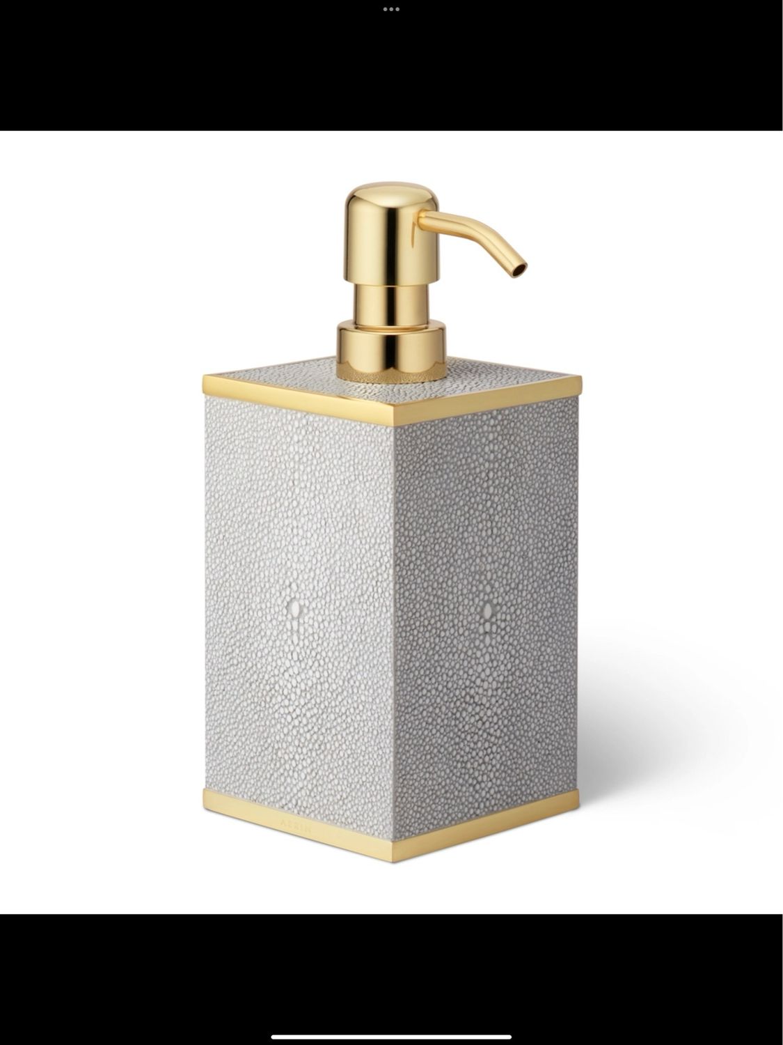 Aerin Shagreen Soap Dispenser