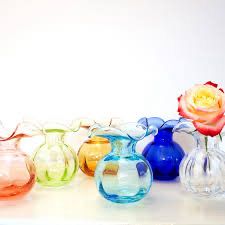 VIETRI Blue Bud Vase Purchased