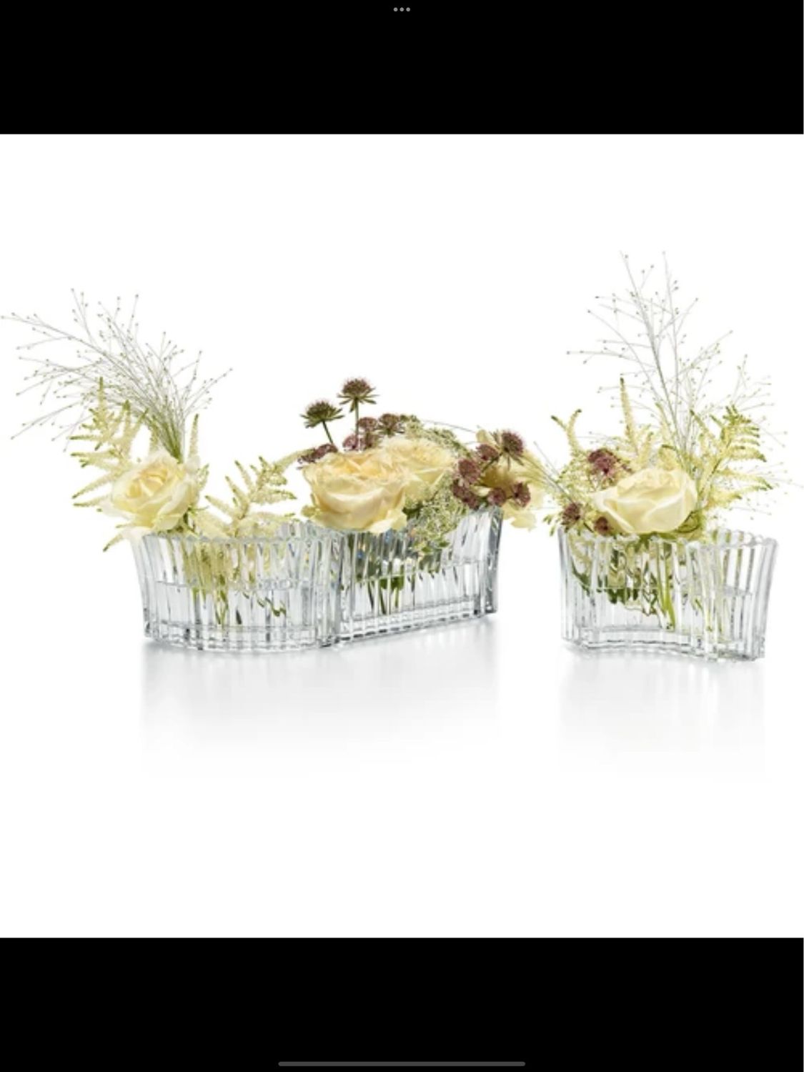 Baccarat Crystal Infini Vase