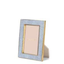 Aerin Shagreen Light Blue Frame