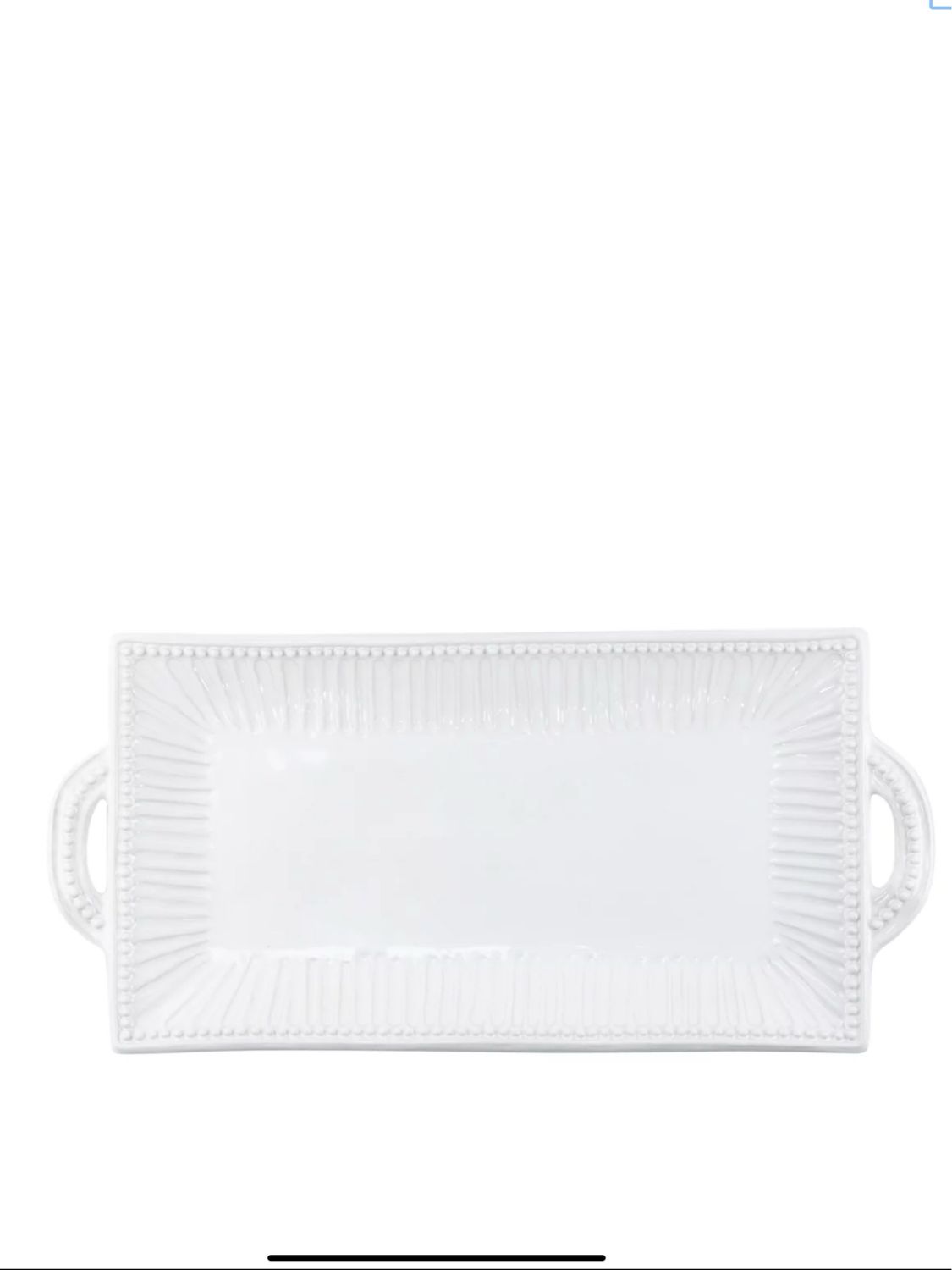 Vietri Rectangular Tray With Handles PURCHASED