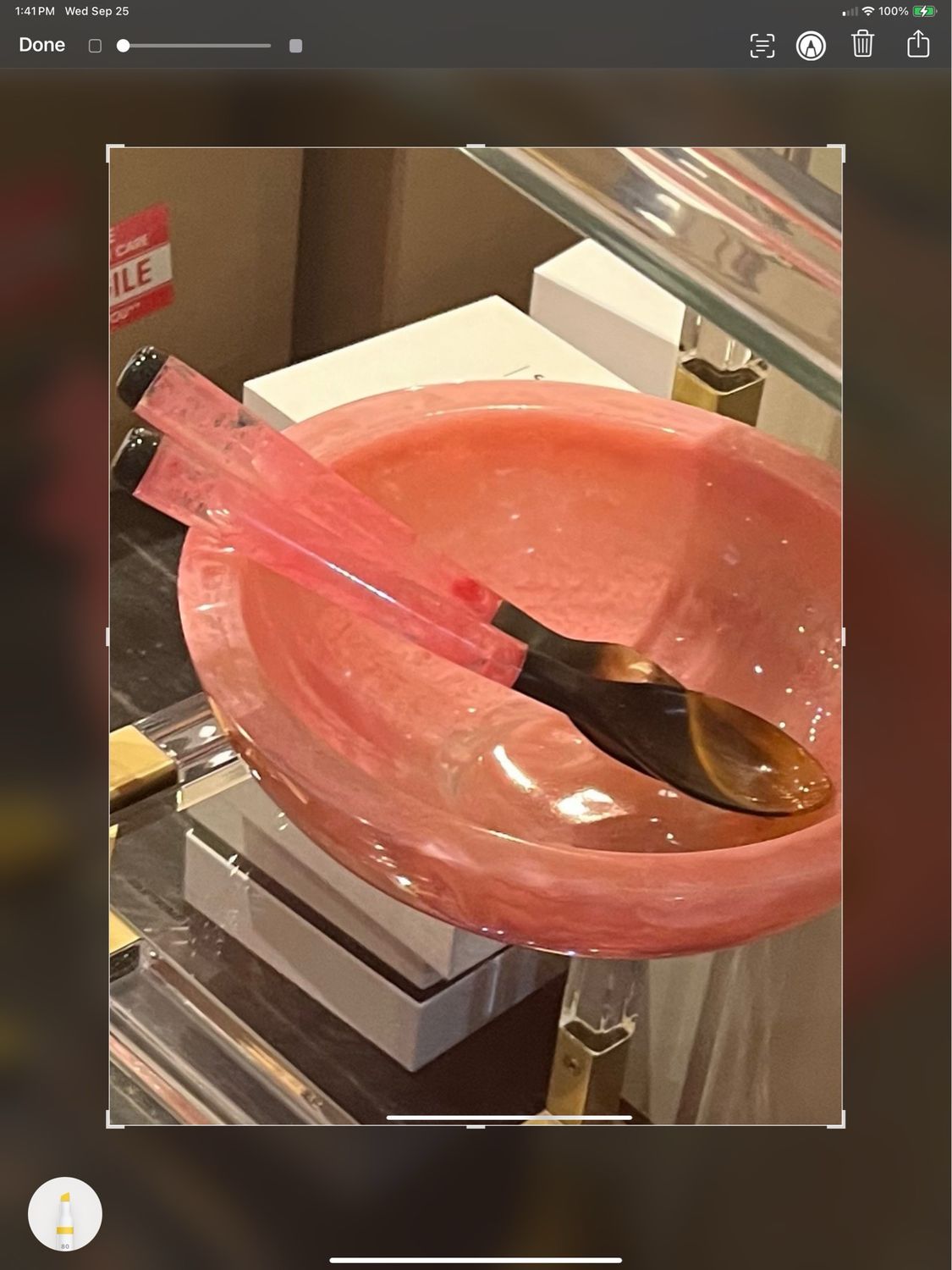Lily Juliet Pink Salad Set 2 Purchased