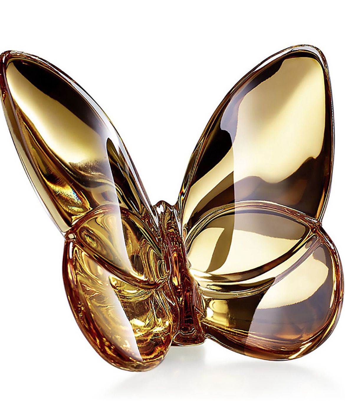 Baccarat Gold Butterfly
