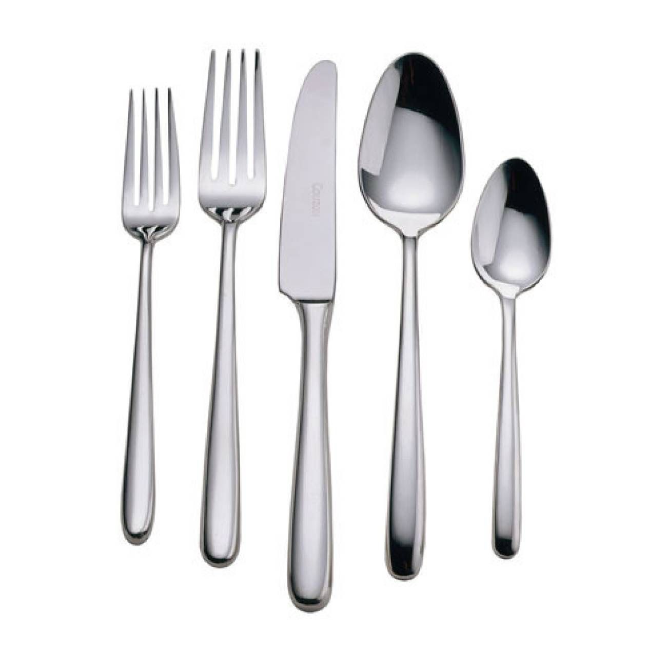 Couzon Fusain Stainless Flatware 12 5 Piece Place Setting Purchased